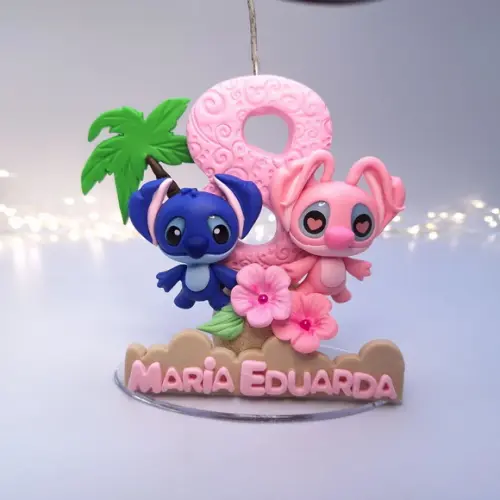 Vela Stitch e Angel Biscuit