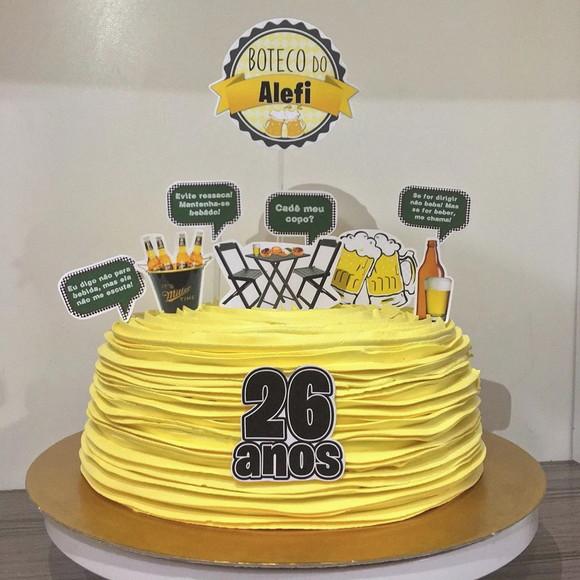 Arquivo digital - Topo de bolo Boteco