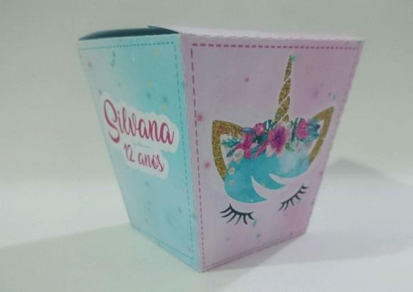 Caixa sushi Unicórnio