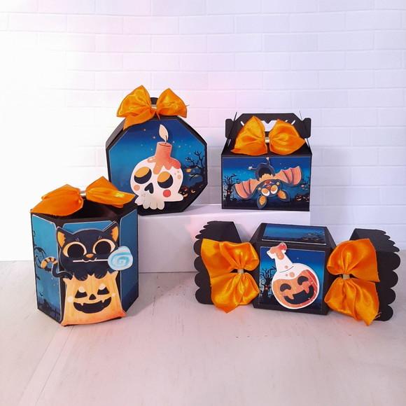 Kit Clássico Hallowen 20 Itens (dia Das Bruxas)
