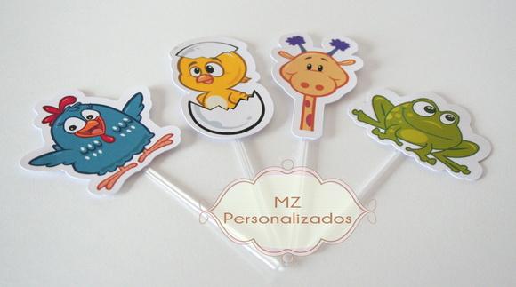 Topper Galinha Pintadinha