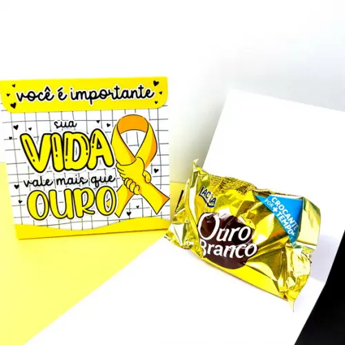 Bombom Setembro Amarelo