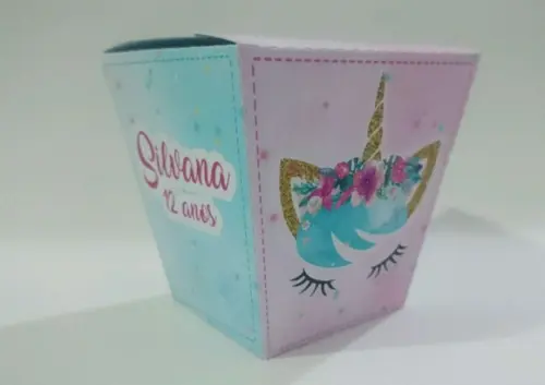 Caixa sushi Unicórnio