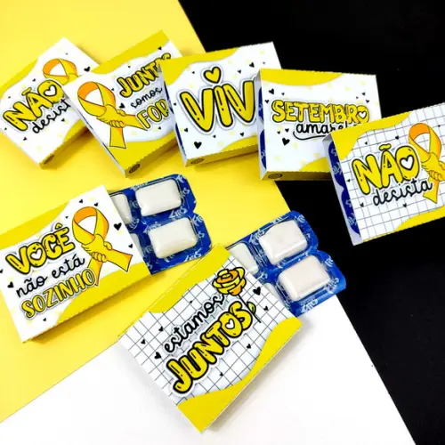Chiclet Setembro Amarelo