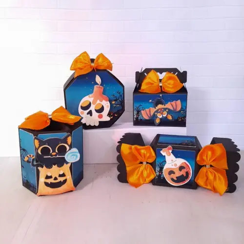 Kit Clássico Hallowen 20 Itens (dia Das Bruxas)
