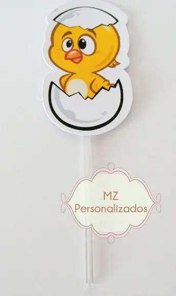 Topper Galinha Pintadinha