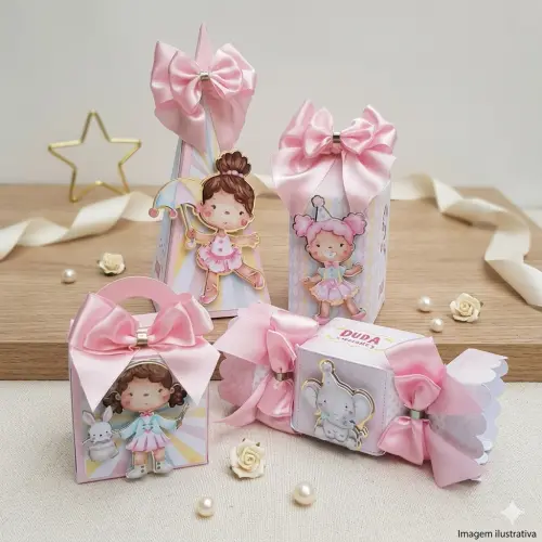 Kit Circo Clássico 20 Itens
