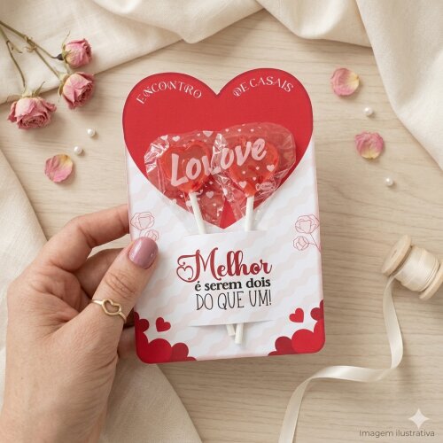 Card pirulito dia dos namorados