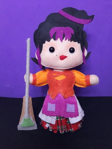 Kit Abracadabra em Feltro (3 Peças) 19cm