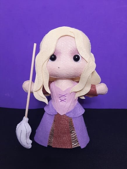 Kit Abracadabra em Feltro (3 Peças) 19cm