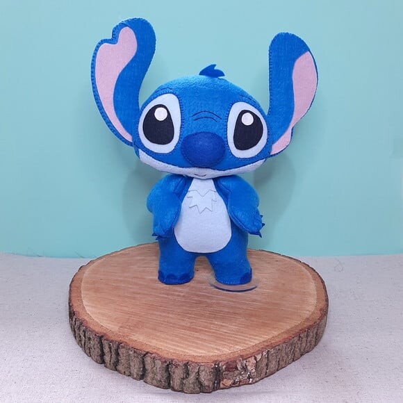 Kit Lilo e Stitch 18cm (2 Peças) em Feltro