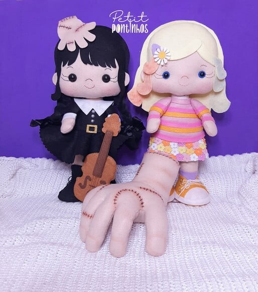 Kit Wandinha Adams (3 Peças)
