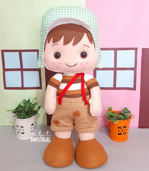 Kit Turma do Chaves em Feltro