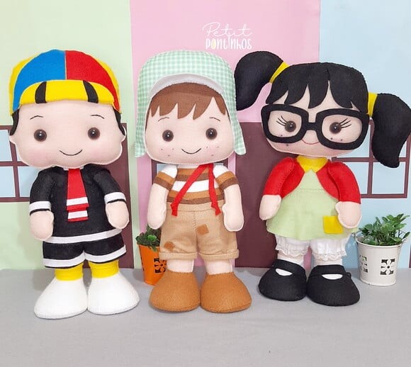 Kit Turma do Chaves em Feltro
