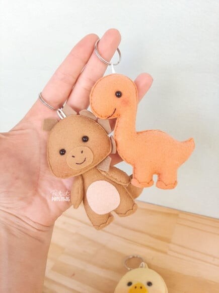 Lembrancinha Chaveiro Dinossauro Baby