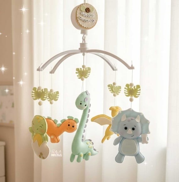 Mobile Musical Dinossauro Baby