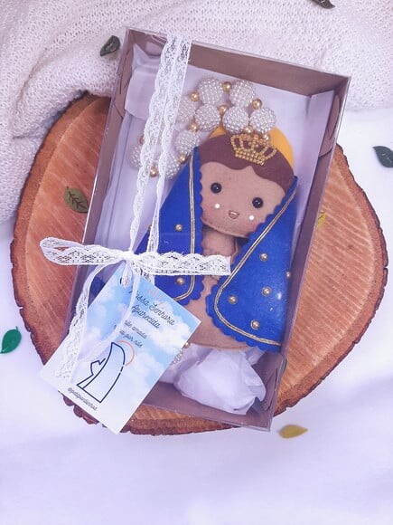 Tercinho Nossa Senhora em Feltro