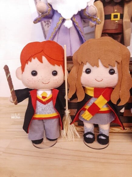 Turma Harry Potter 7 Peças (19 a 23cm)