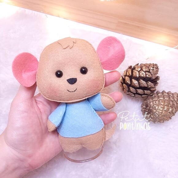 Turma do Ursinho Puff Kit 6 Peças com 13cm