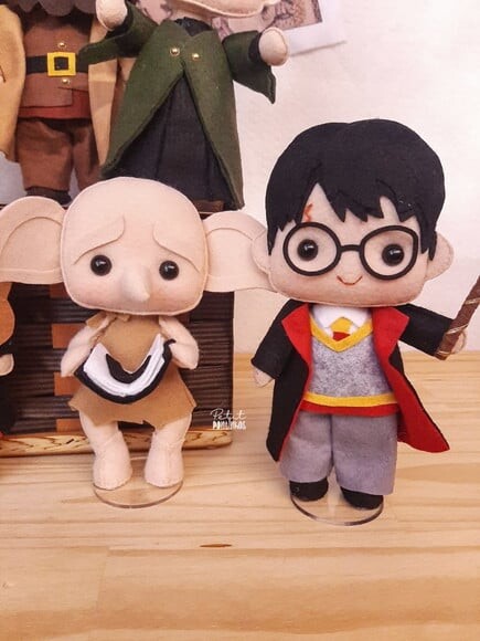 Turma Harry Potter 7 Peças (19 a 23cm)