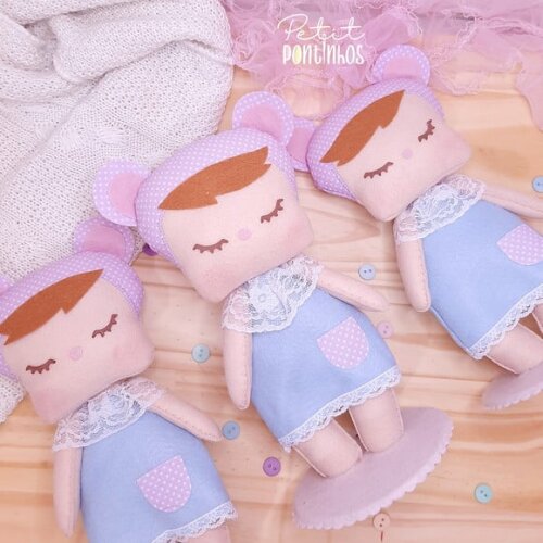 Bonecas Metoo Cute Dolls Feltro 20cm