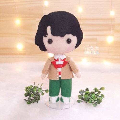 Bonecos Stranger Things em Feltro Ki (personagens com 18cm)