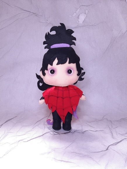Bonequinhas Hallowen em Feltro (kit 6 Peças) 19cm