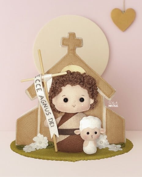Capelinha com São João Batista / Igreja em Feltro