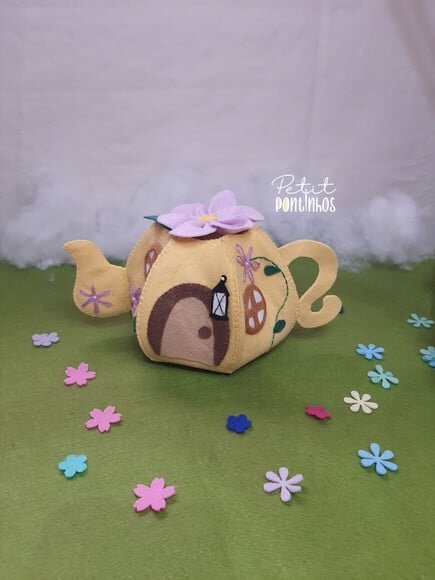 Casinha de Boneca em Feltro | Casa Bule Lúdica