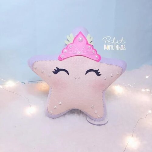 Centro de Mesa Fundo do Mar Estrelas 20cm (valor Unitário)