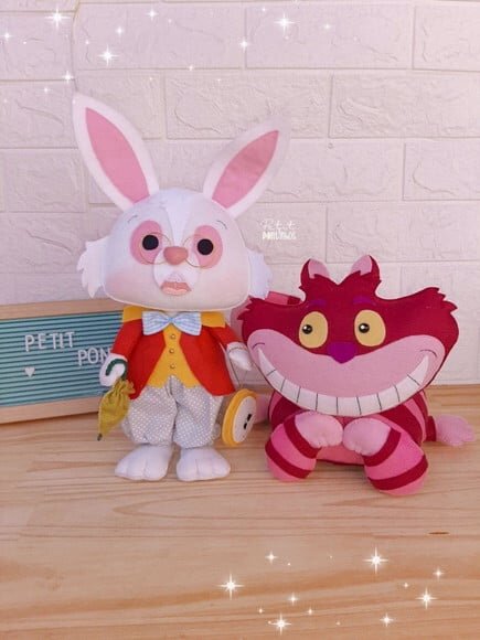 Coelho e Gato Alice (valor Unitário)