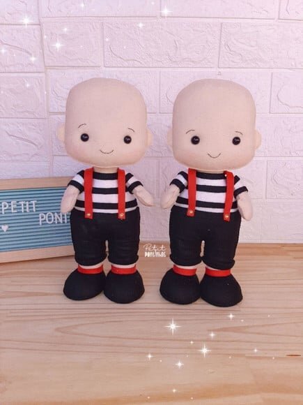 Gêmeos Tweedledee e Tweedledum 2 Peças (alice)