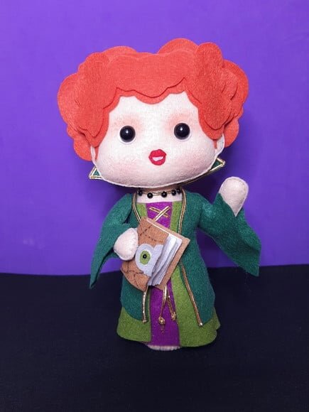Kit Abracadabra em Feltro (3 Peças) 19cm