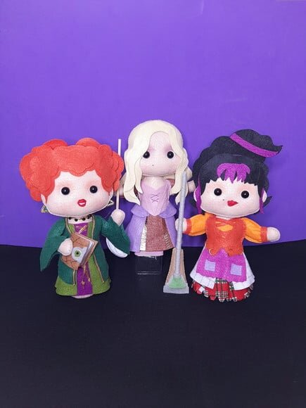 Kit Abracadabra em Feltro (3 Peças) 19cm