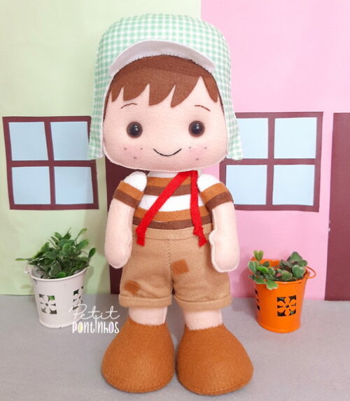 Kit Turma do Chaves em Feltro