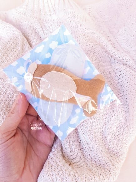 Lembrancinha Chaveiro Avião em Feltro
