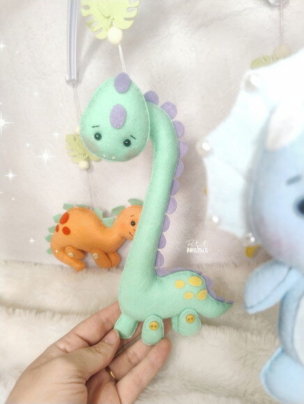 Mobile Musical Dinossauro Baby