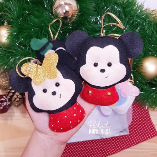 Pingentes Turma do Mickey (kit 6 Peças) (leia a Descrição)