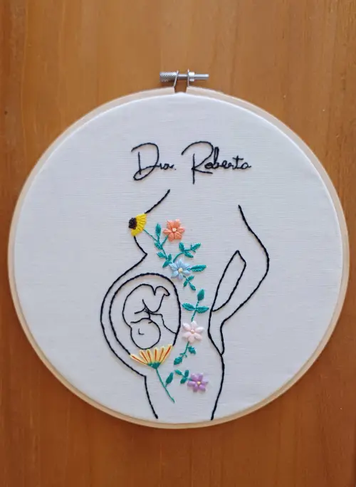 BASTIDOR BORDADO GESTANTE