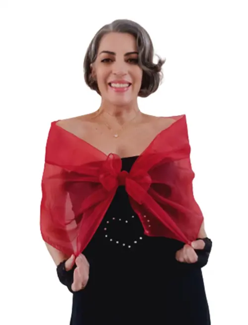 Bolero Echarpe Festa Marsala Casamento Madrinha Formatura