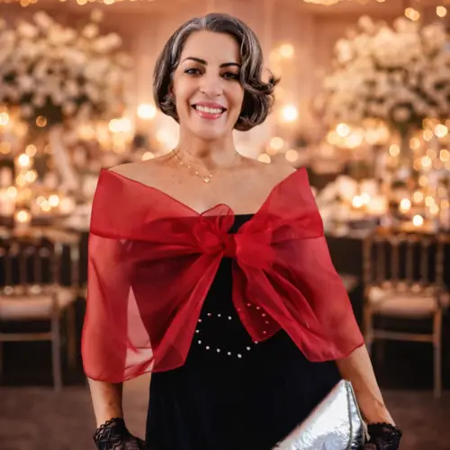 Bolero Echarpe Festa Marsala Casamento Madrinha Formatura