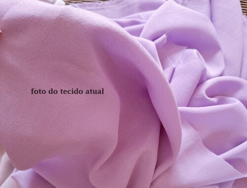 Echarpe Festa Musseline Chiffon Lilás Casamento Madrinha Formatu