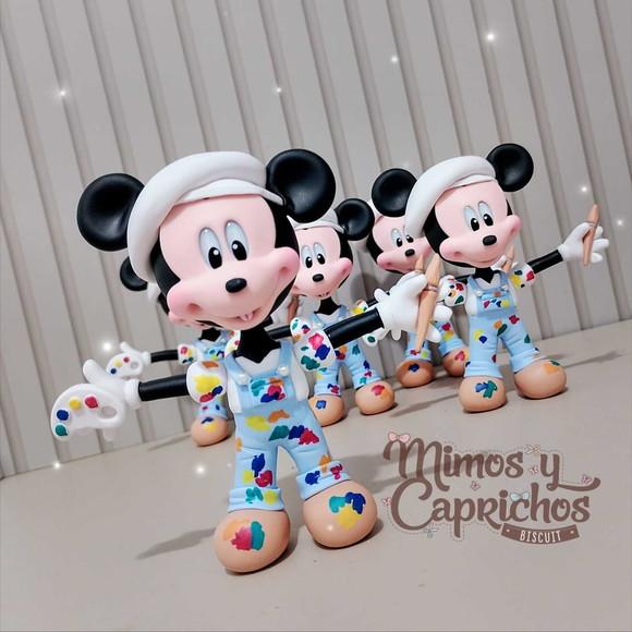 Aplique Luxo Mickey Aquarela 12 cm