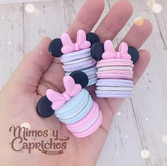 Aplique Macaron Minnie