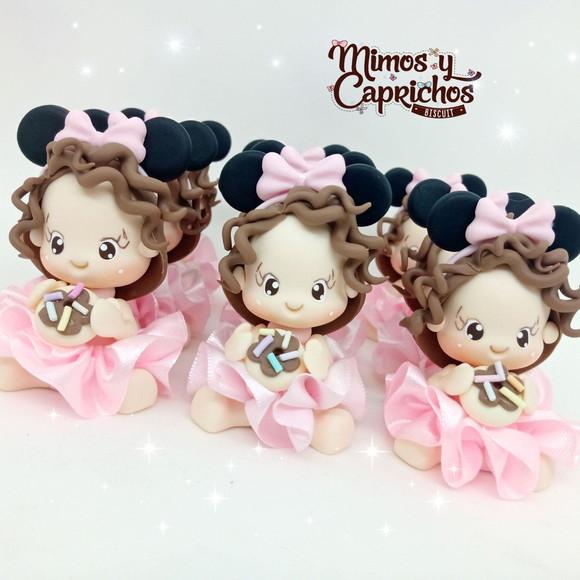 Aplique Menina Minnie Confeiteira