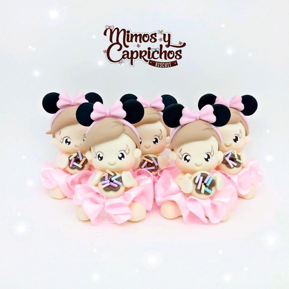 Aplique Menina Minnie Confeiteira