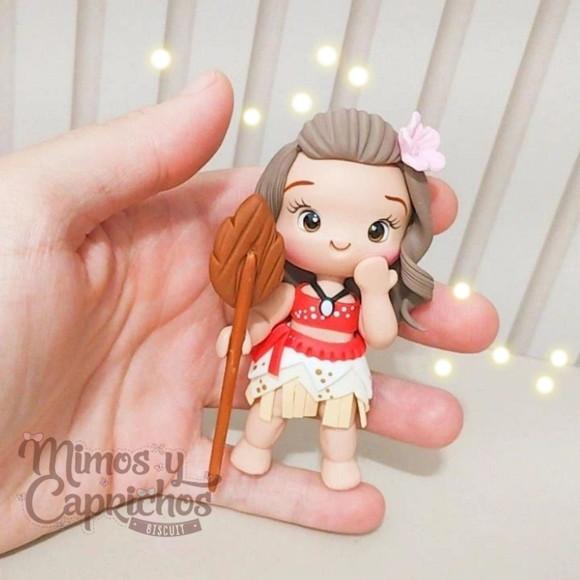 Aplique Moana em Pé