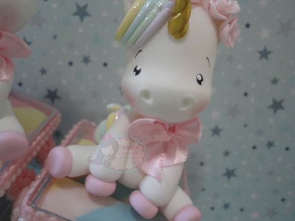 Caixinha decorada unicórnio