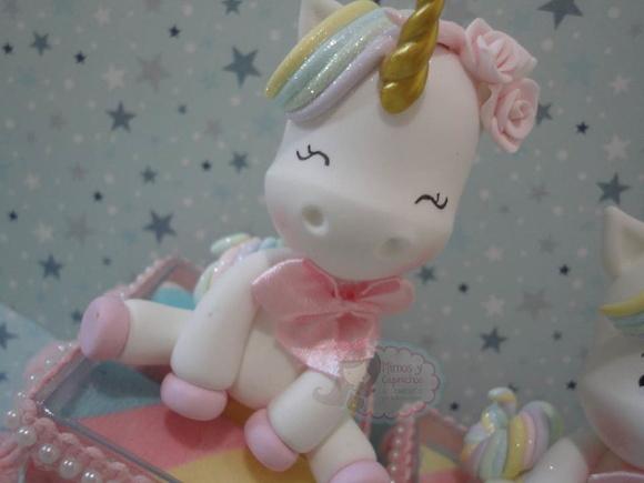 Caixinha decorada unicórnio