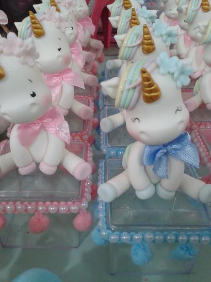 Caixinha decorada unicórnio